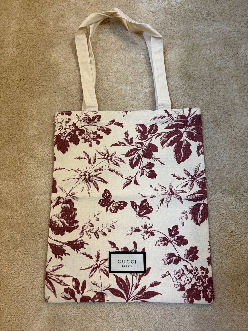 Gucci Beauty Herbarium Bloom Floral Tote Bag